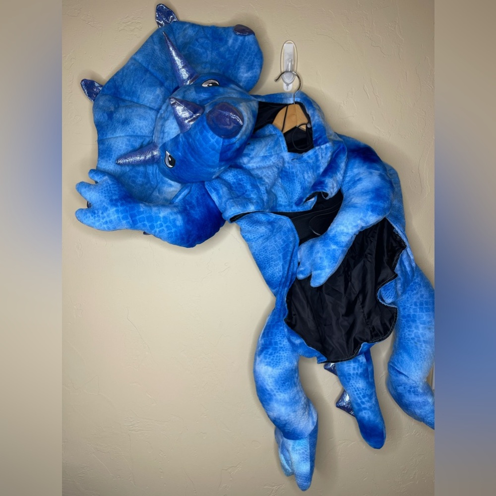 MEIJER: Dog Halloween Costume - Triceratops Dinosaur, Sise XL